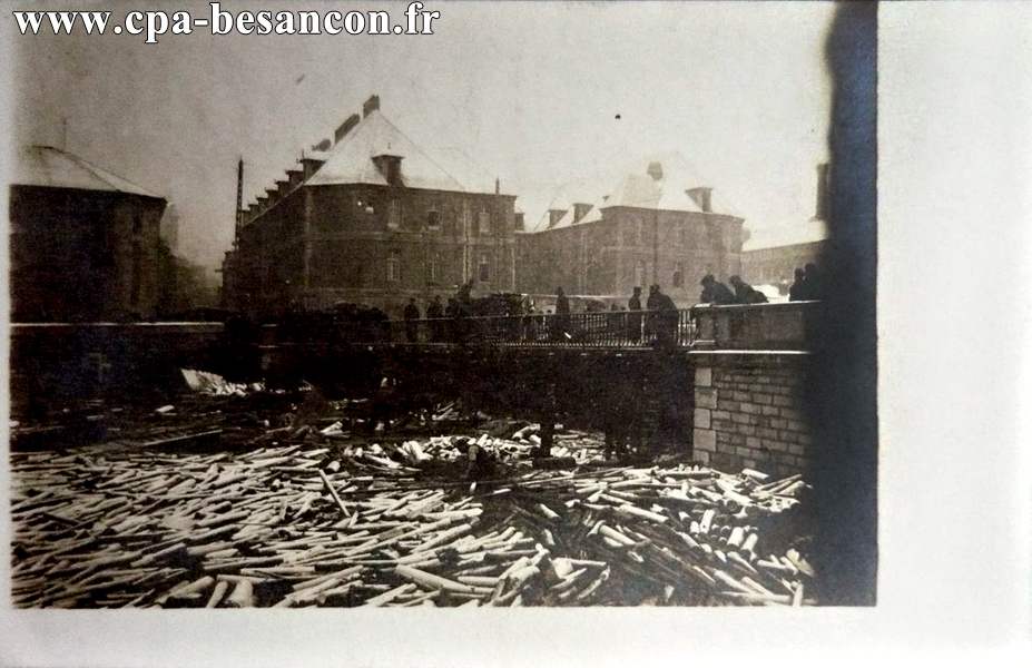 BESANÇON - Pont de la République - Inondations de 1910